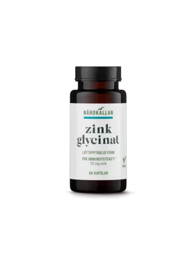 Zinkglycinat – 90 kapslar